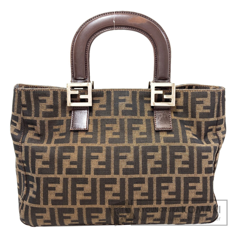 Fendi Zucca canvas Handbag Black